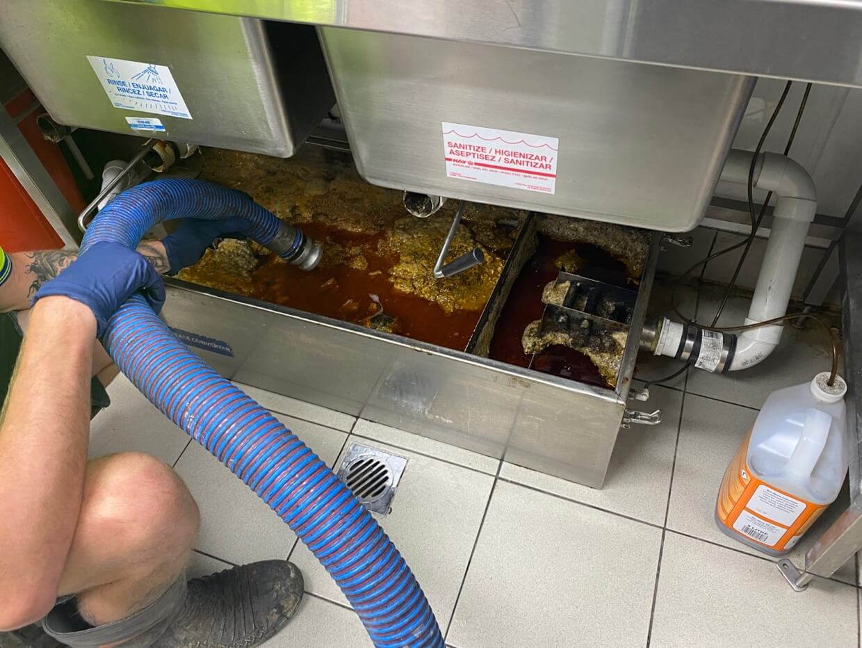 Grease trap cleaning near outlet me